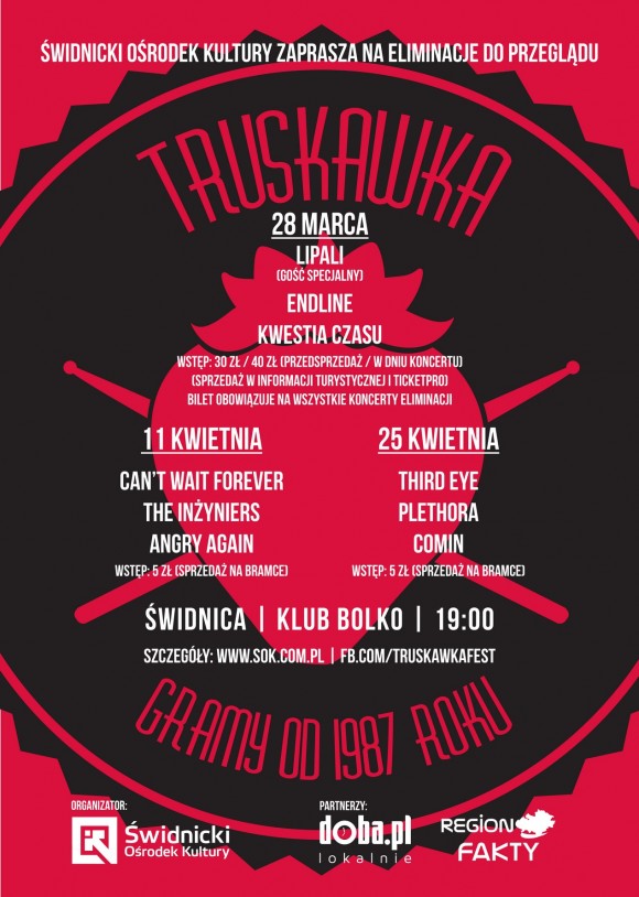 Truskawka 2015 plakat eliminacje tn