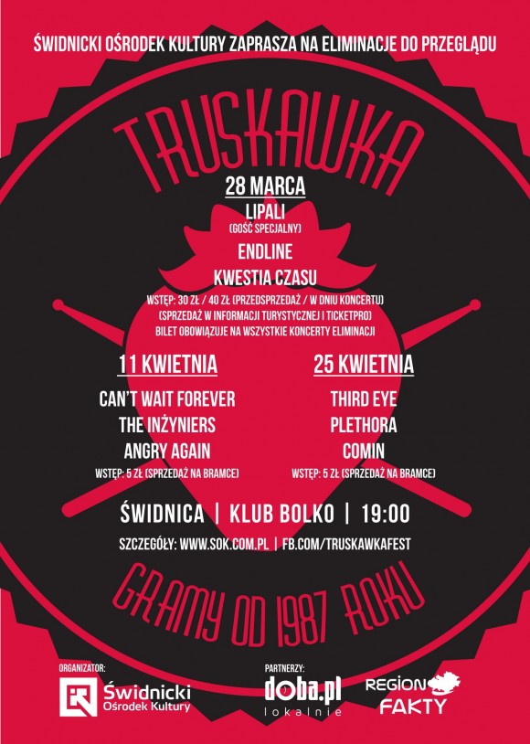 Truskawka 2015 plakat eliminacje