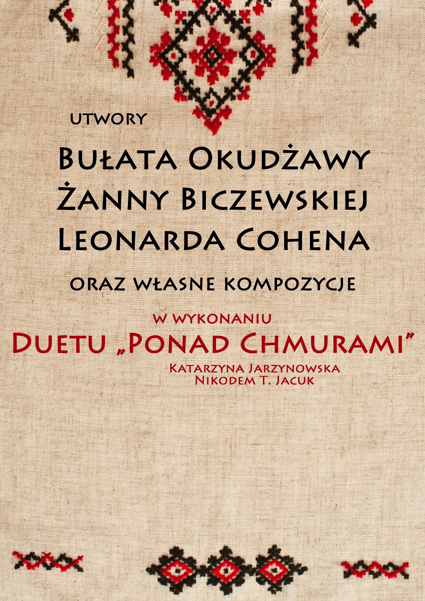 OSA: Ponad Chmurami - Okudżawa, Biczewska, Cohen [koncert]