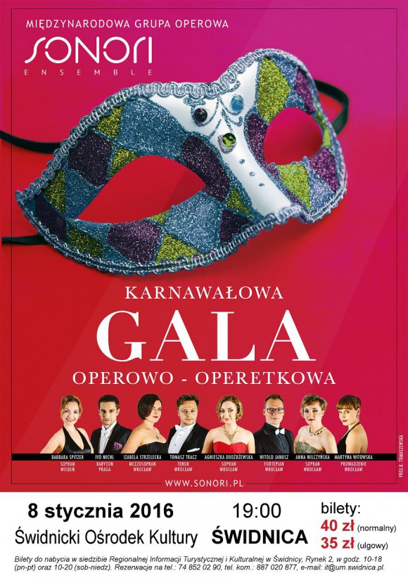 160108 karnawałowa gala plakat